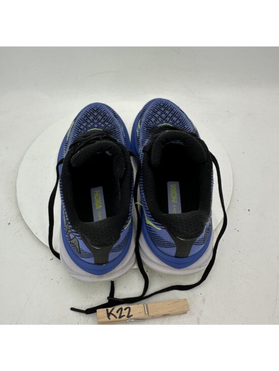 Hoka One One Clifton 9 Women Size 7.5B 1127896 BCKS Black Blue Stellar Shoes